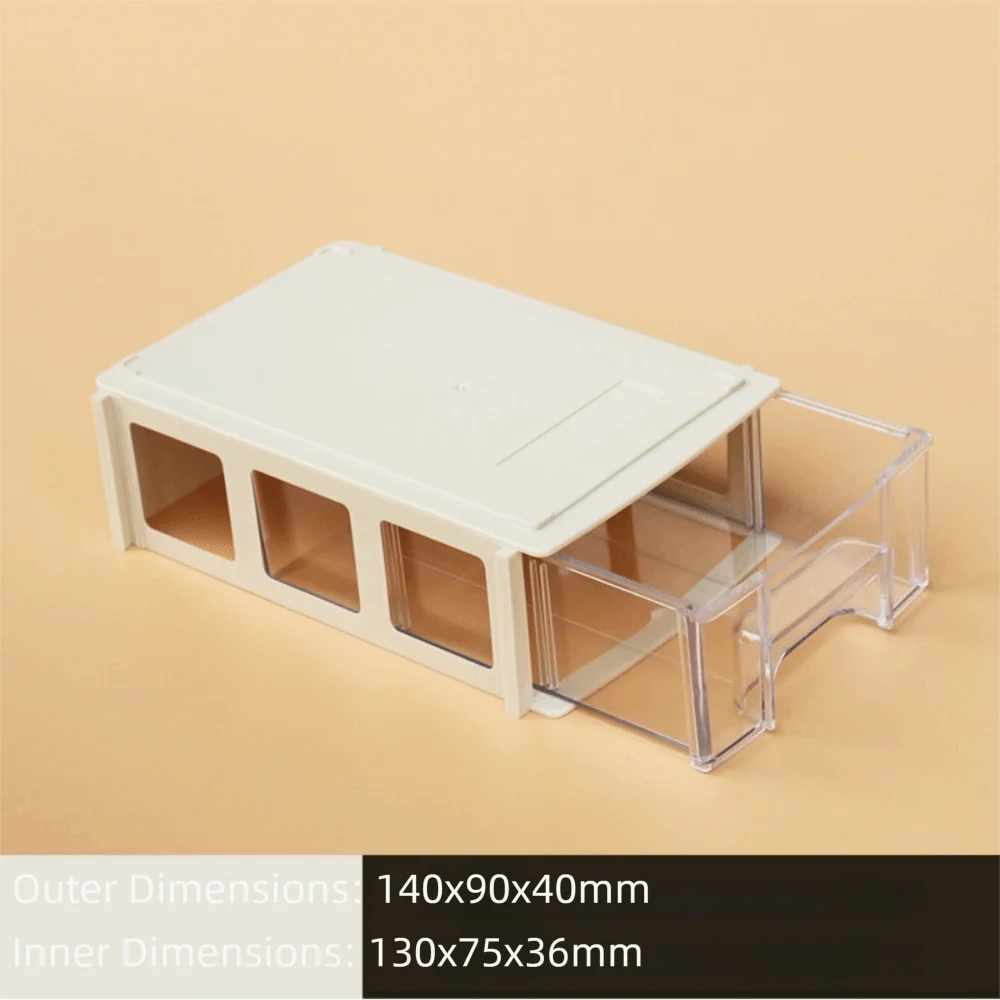 Drawer Style Plastic Storage Box – Screws & Parts Organizer
