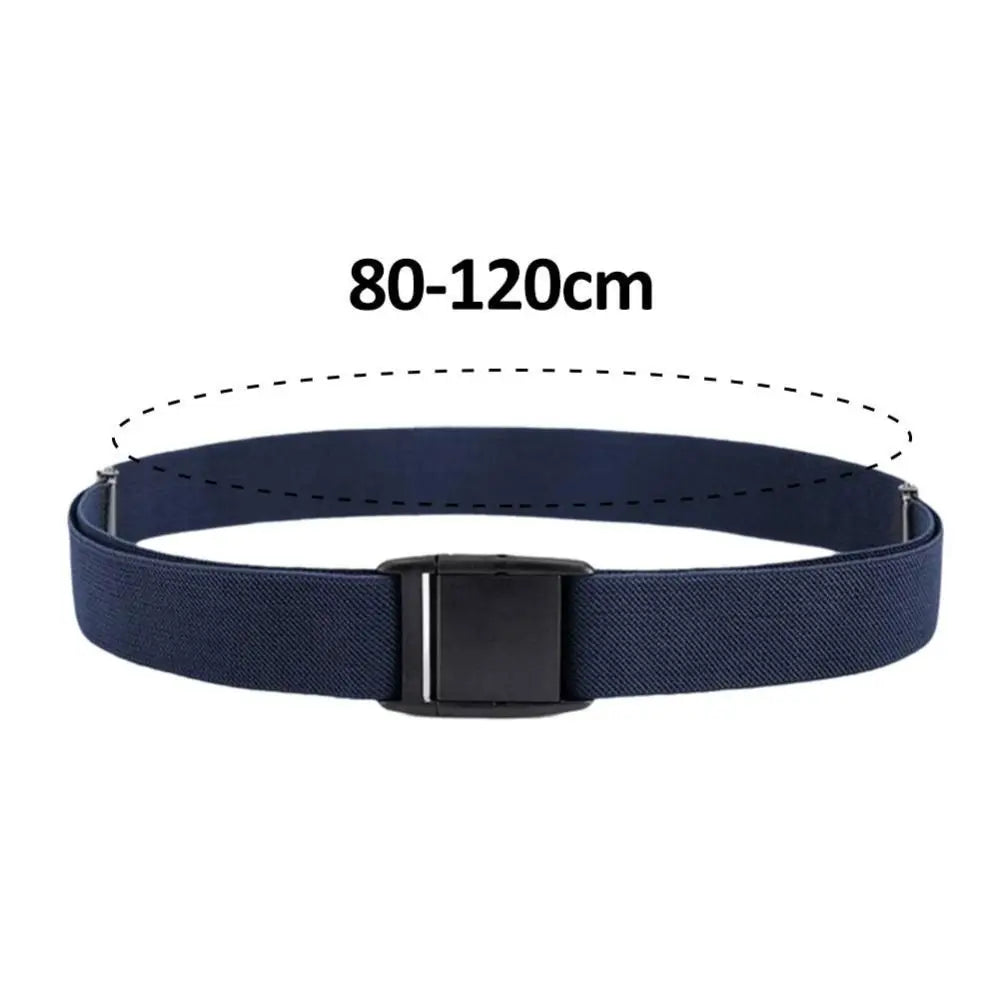 Women's Elastic Waistband Belt Flat Buckle – Adjustable Casual Women's Fashion Belt Nixie