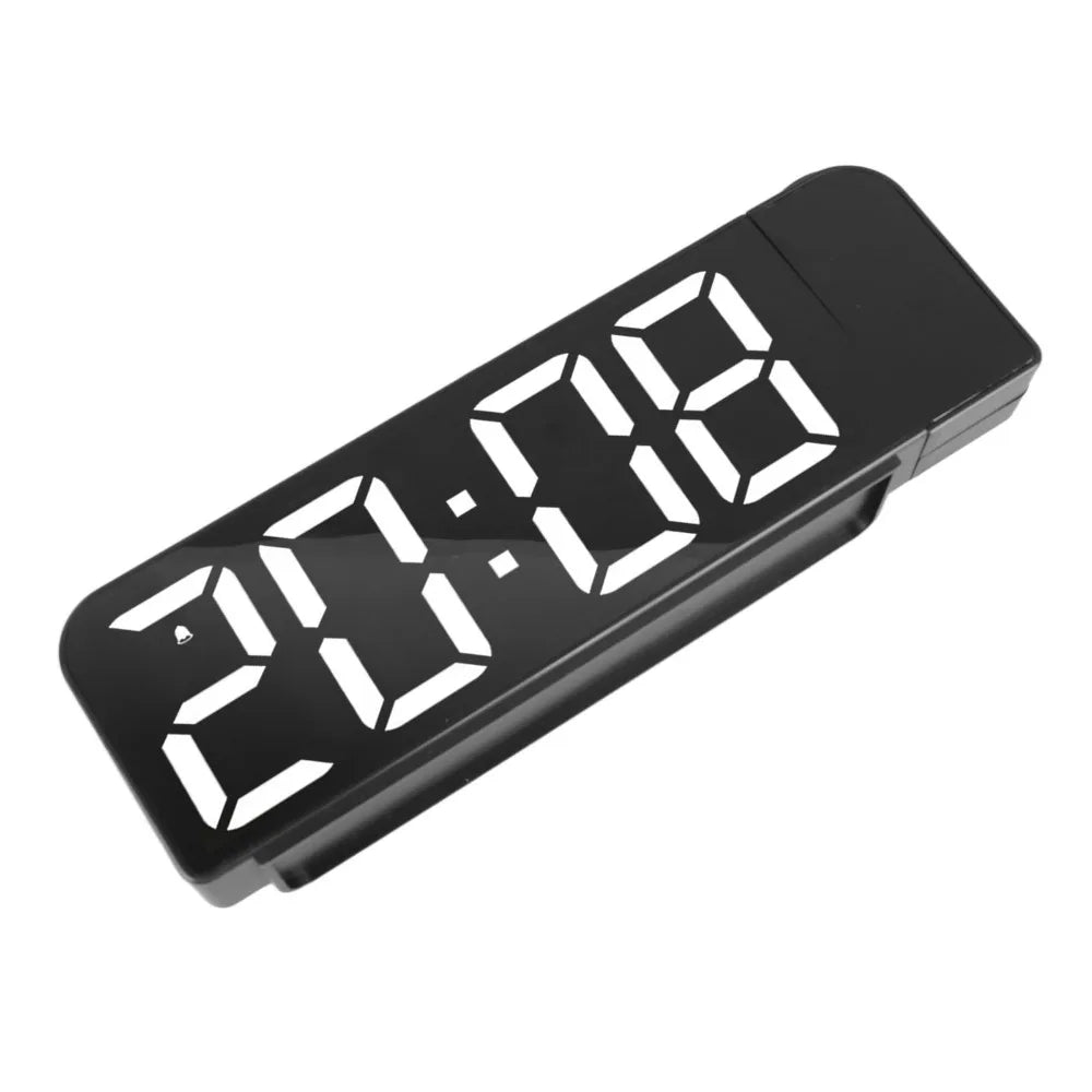 LED Projection Alarm Clock Large Screen Digital Display