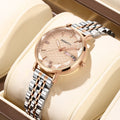 REBIRTH Classic Business Quartz Watch | Calendar & Steel Strap