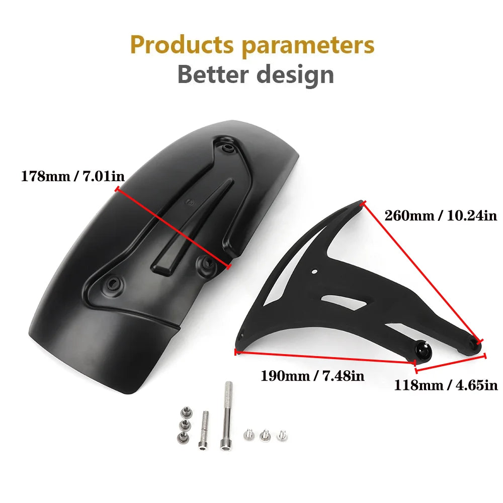 BMW R1250GS R1200GS Rear Mudguard Wheel Hugger Splash Guard Motorcycle Fender Guard Nixie