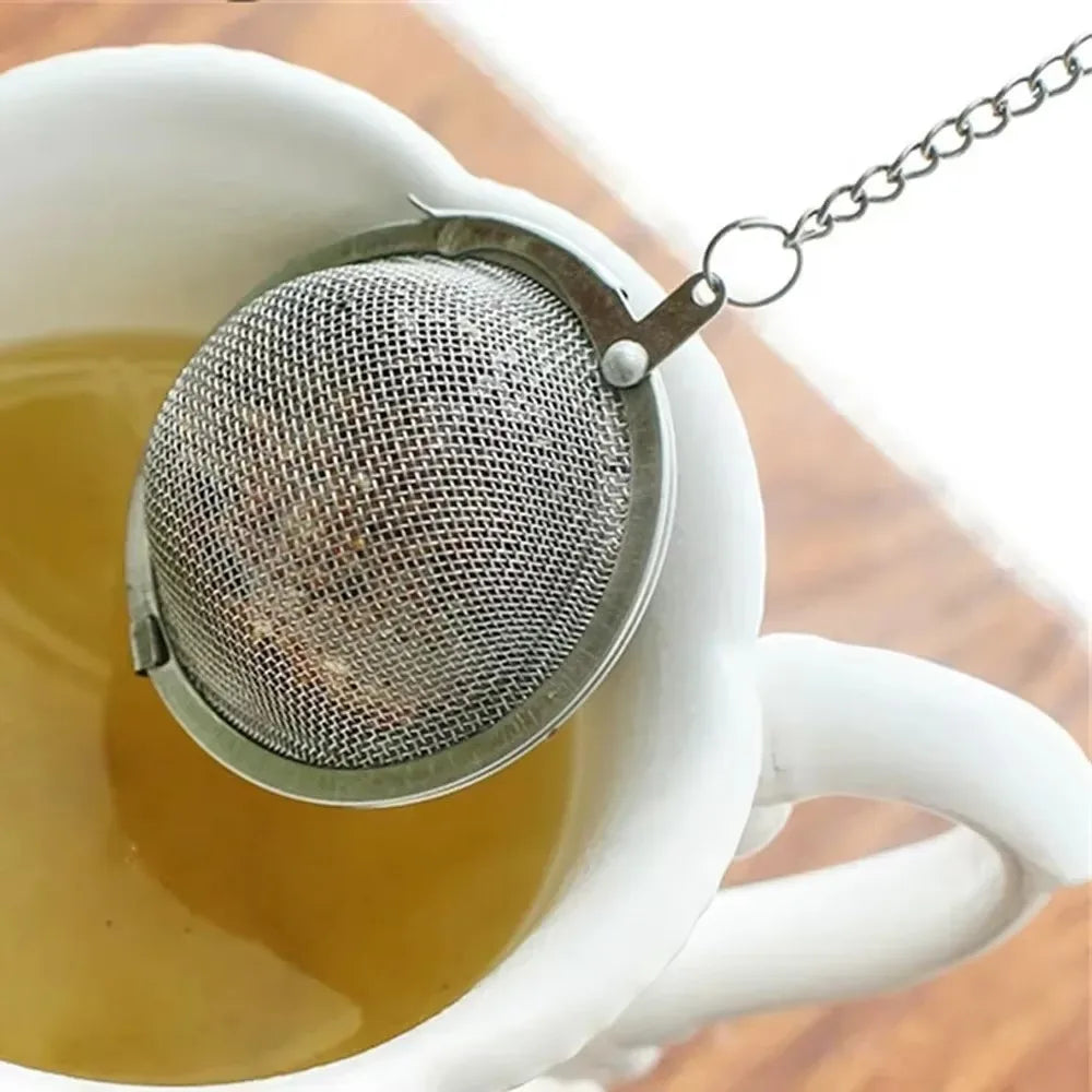 Stainless Steel Sphere Tea Ball Infuser & Spice Strainer
