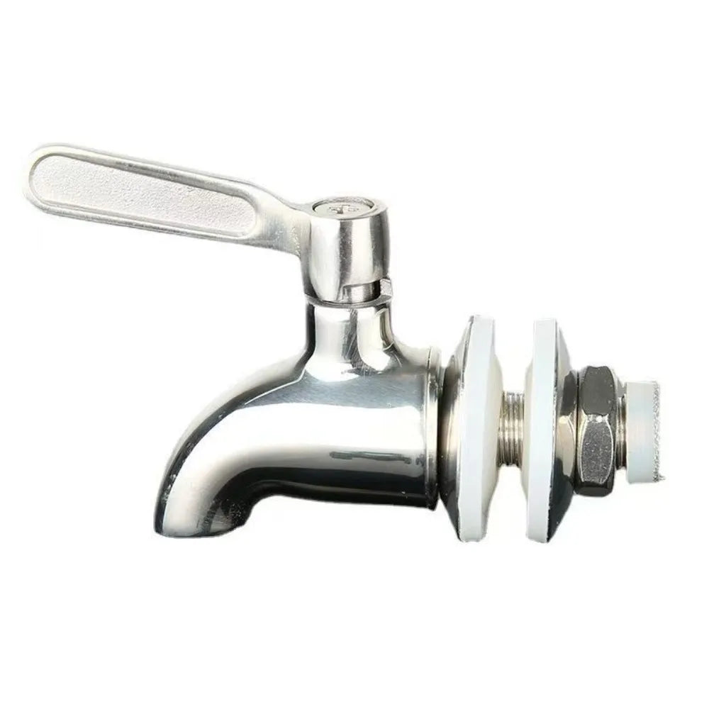 304 Stainless Steel Beverage Dispenser Spigot – Leakproof Dispenser Spigot Nixie 16mm
