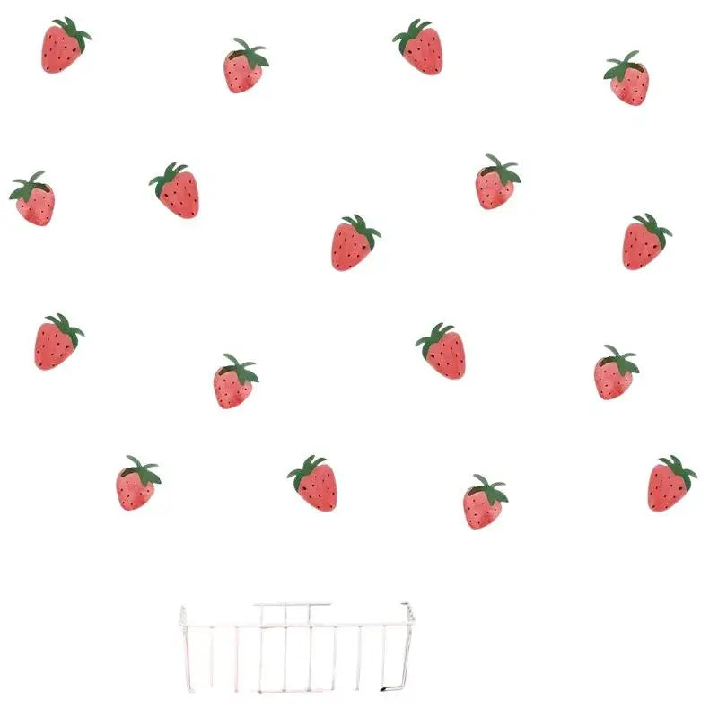 Cute Waterproof Berry Wall Stickers – Minimalist Home Decals Wall Decal Stickers Nixie