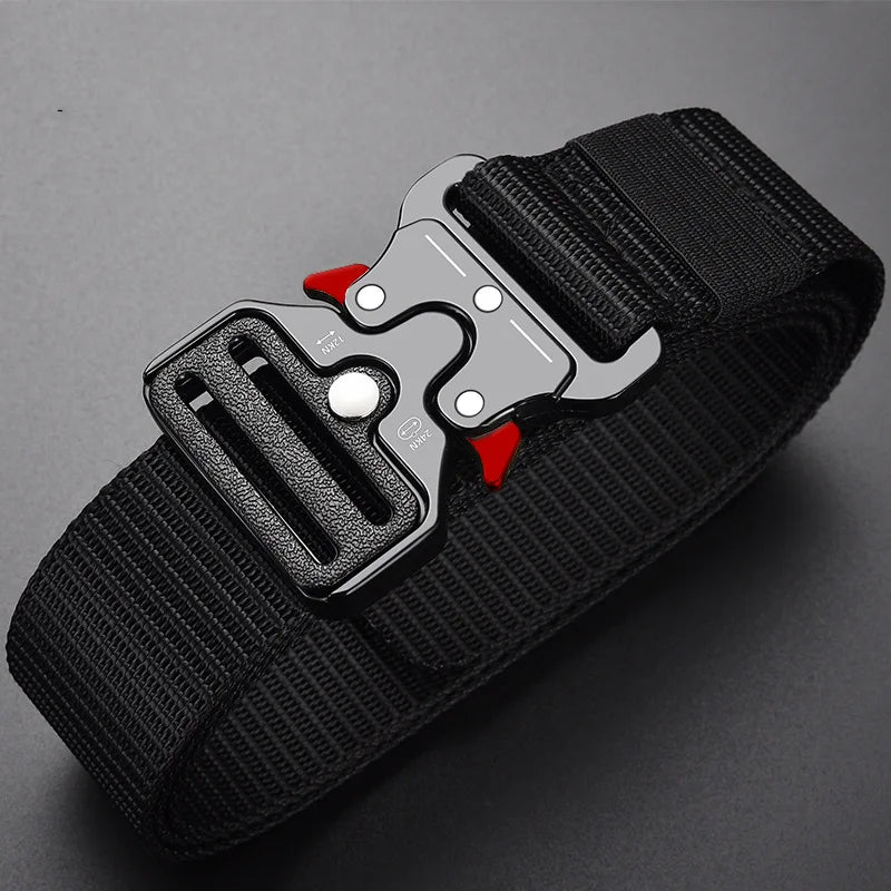 Tactical Military Canvas Belt – Unisex Outdoor Sport Belt Tactical Canvas Belt Nixie