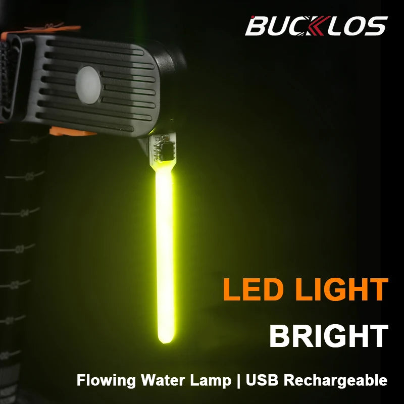 BUCKLOS LED Bike Tail Light – Rechargeable, IPX6 Waterproof Bike Tail Light Nixie