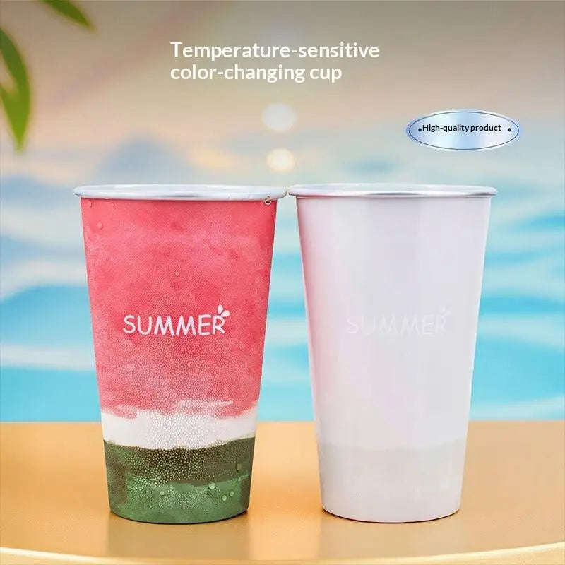 Color Changing Aluminum Cup BPA-Free – Easter Party Drinkware Color Changing Tumbler Nixie
