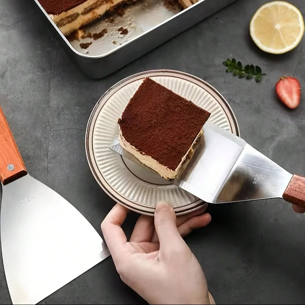10oz Stainless Steel Pot & Cake Spatula – 2-Piece Kitchen Set Kitchen Tool Set Nixie