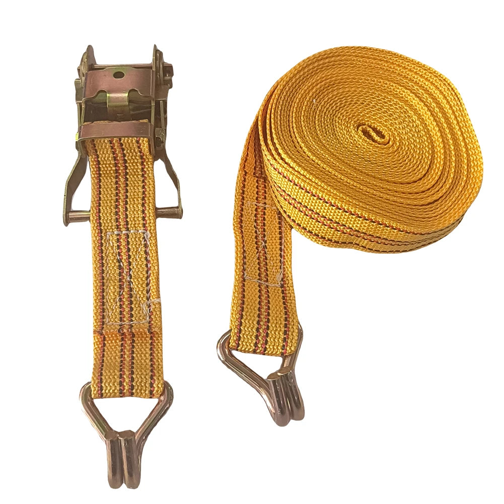 Double Hook Ratchet Cargo Straps – Heavy-Duty Tie Down 3–10m Ratchet Cargo Straps Nixie