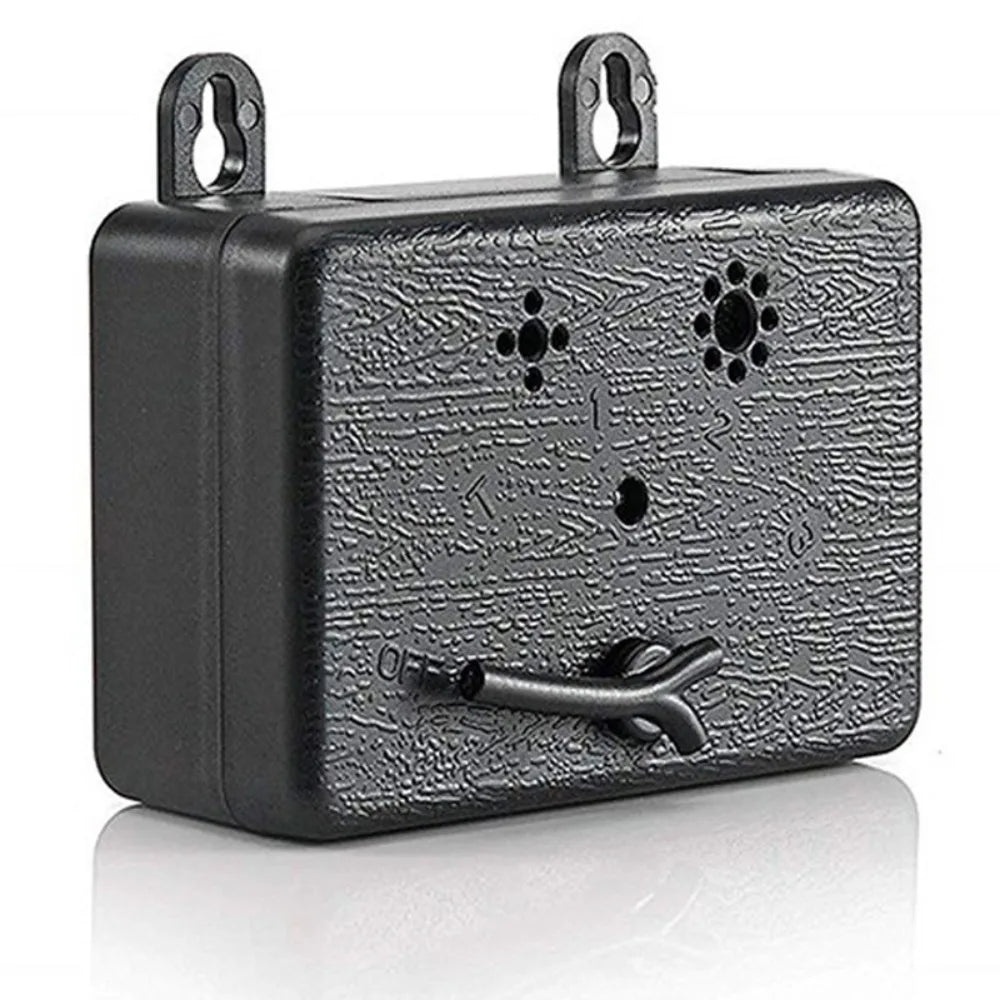 Ultrasonic Dog Bark Deterrent 50ft 3 Modes 270° Coverage Bark Deterrent Device Nixie Black