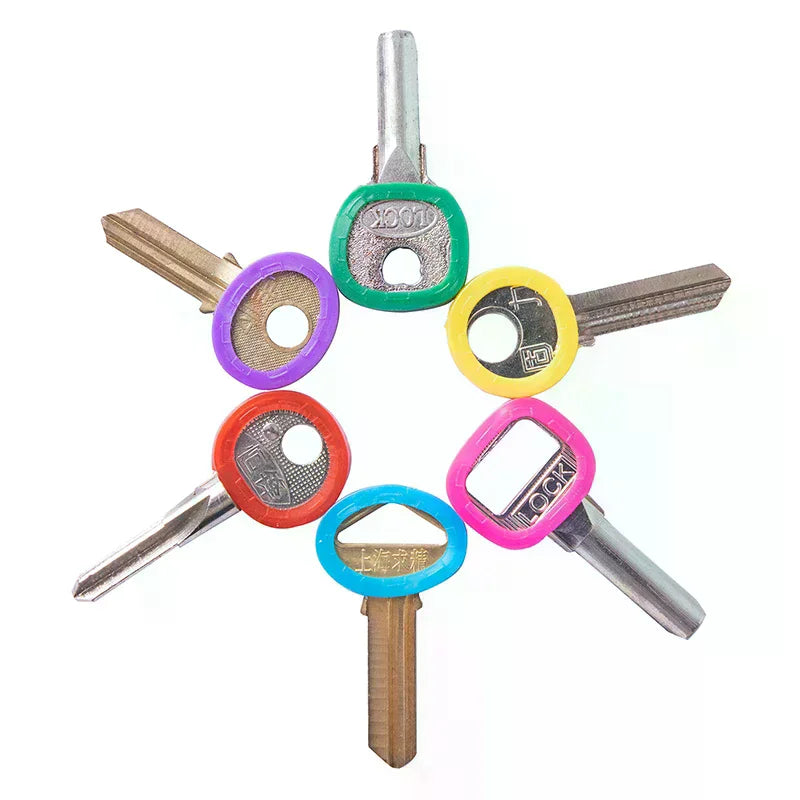 30pcs Silicone Key Covers – Colourful Elastic Rubber Key Caps Silicone Key Caps Nixie