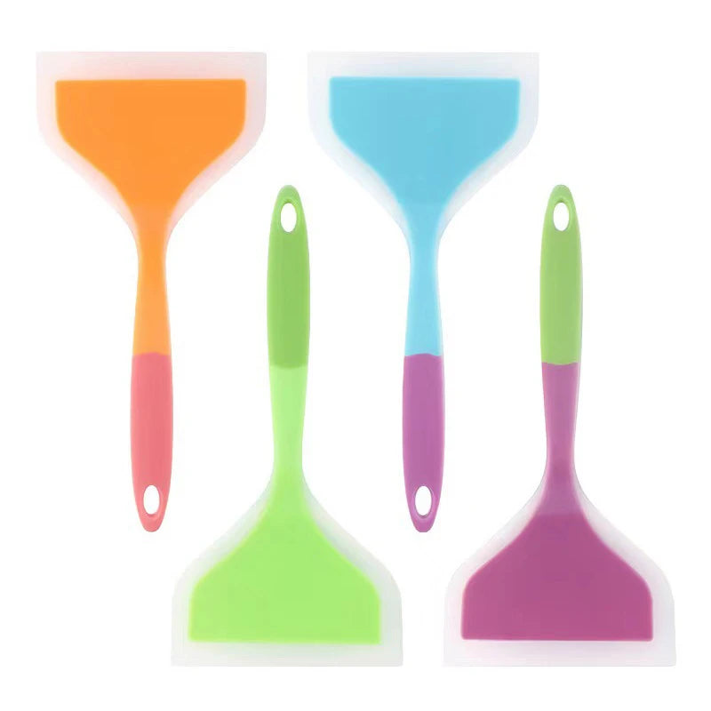 Silicone Wide Spatula – Egg Flipper & Pancake Turner, Non-Stick Silicone Spatula Nixie
