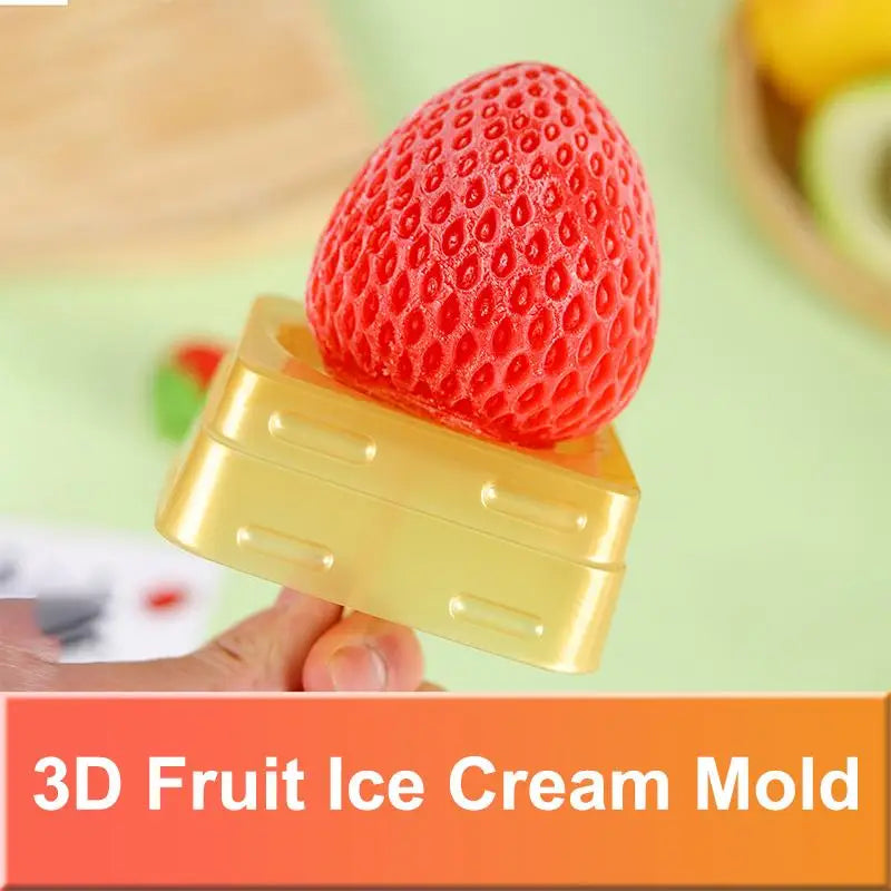 3D Fruit Silicone Mold – Ice Cream, Cake & Chocolate DIY Silicone Baking Mold Nixie