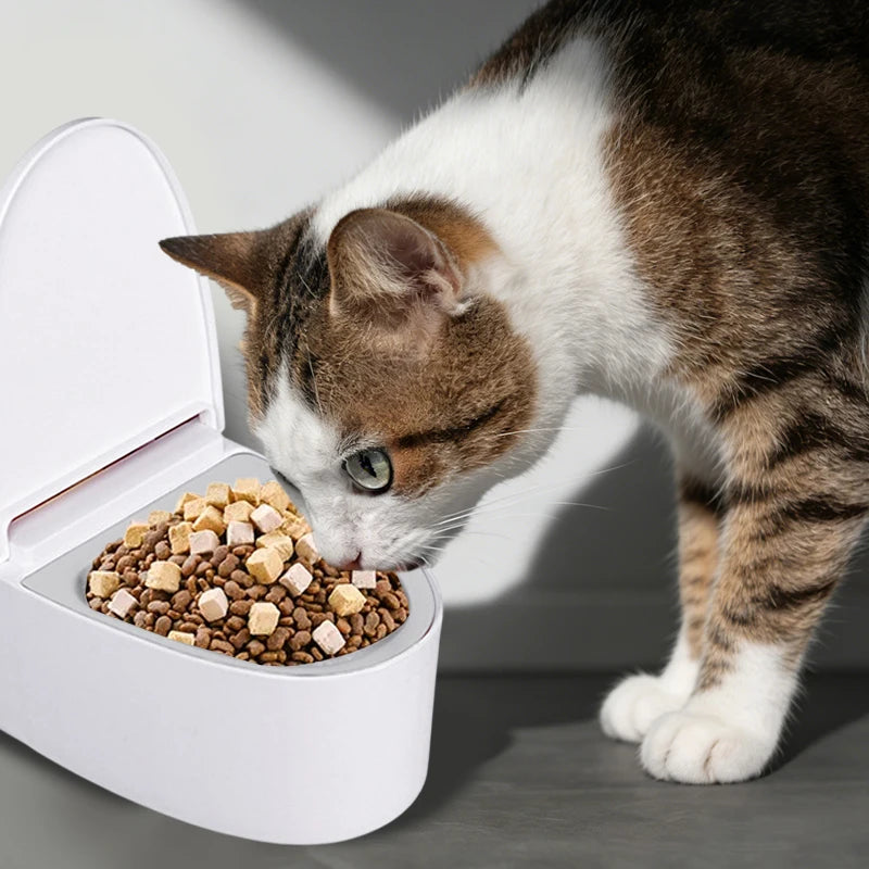 Funny Toilet Pet Water Bowl for Cats & Dogs – Stainless Steel Pet Water Bowl Nixie