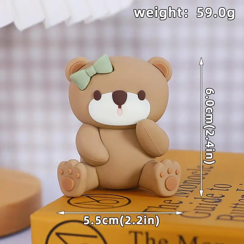 Hot Air Balloon Bear Cake Topper – Gender Reveal & Birthday