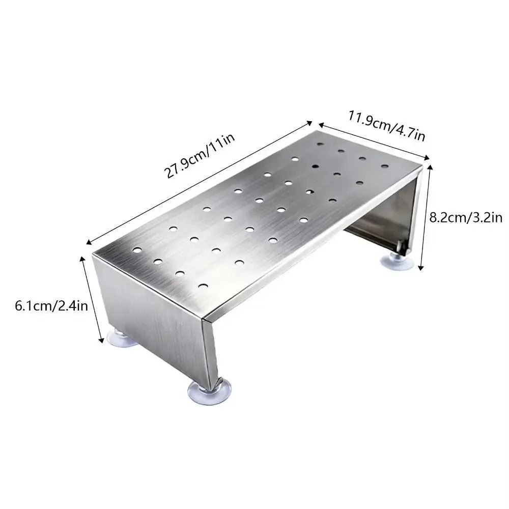 Stainless Steel Footrest Platform – Suction Cup, No Install Footrest Platform Nixie