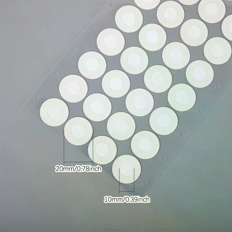 32Pcs PTFE Breathable Membrane Stickers for Mushroom Jar Lids Cultivation Filter Stickers Nixie