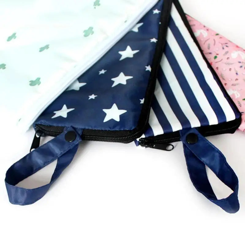 Stripe Star Wet Umbrella Bag – Waterproof Absorbent Cover Umbrella Storage Bag Nixie