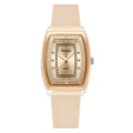 Timetti Retro Korean-Style Quartz Watch – Silicone Band Quartz Fashion Watch Nixie khaki