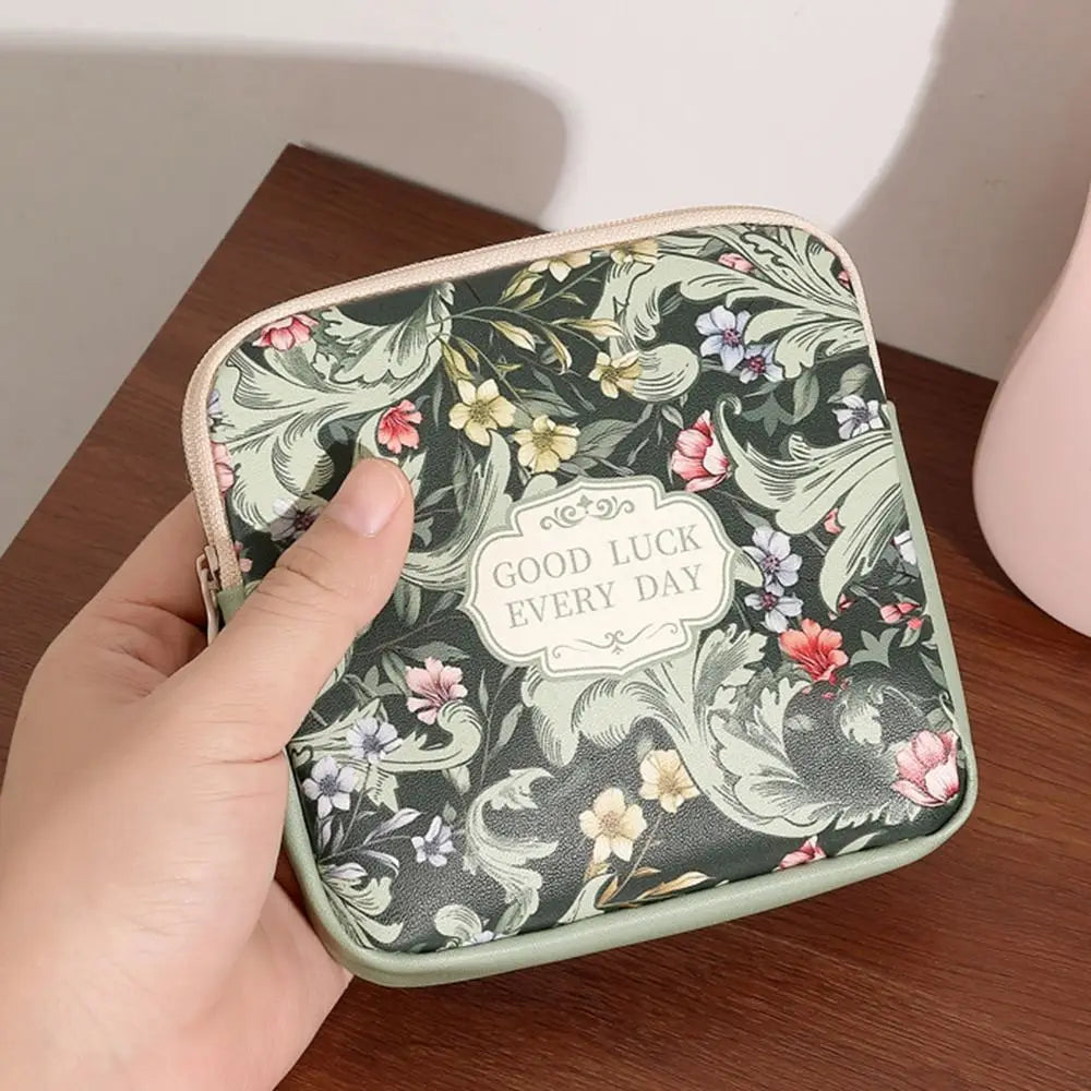 Portable PVC Multipurpose Pouch – Coin Purse & Cosmetic Bag