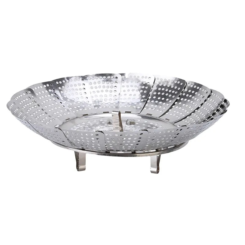 Expandable Stainless Steel Vegetable Steamer Basket & Air Fryer Liner Steamer Basket Nixie 21CM