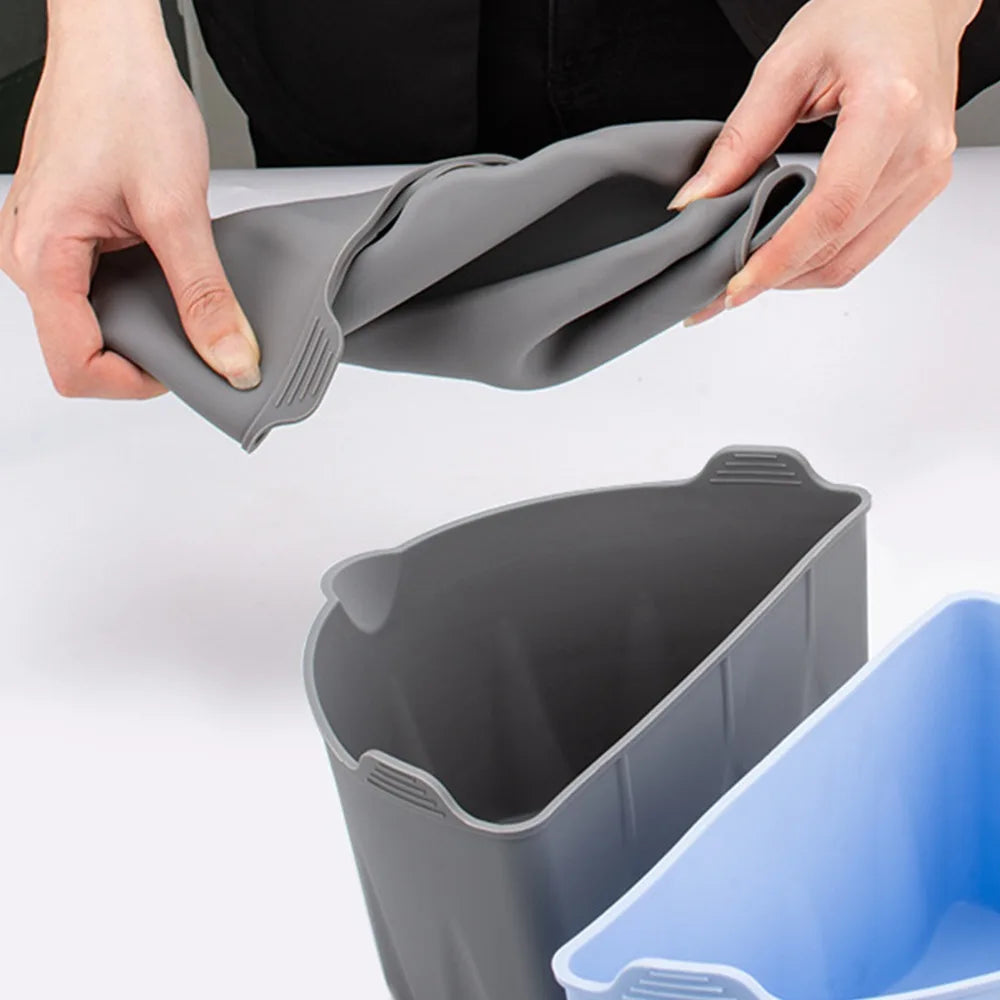 Silicone Slow Cooker Liner Reusable Divider Insert with Handle Slow Cooker Liner Nixie