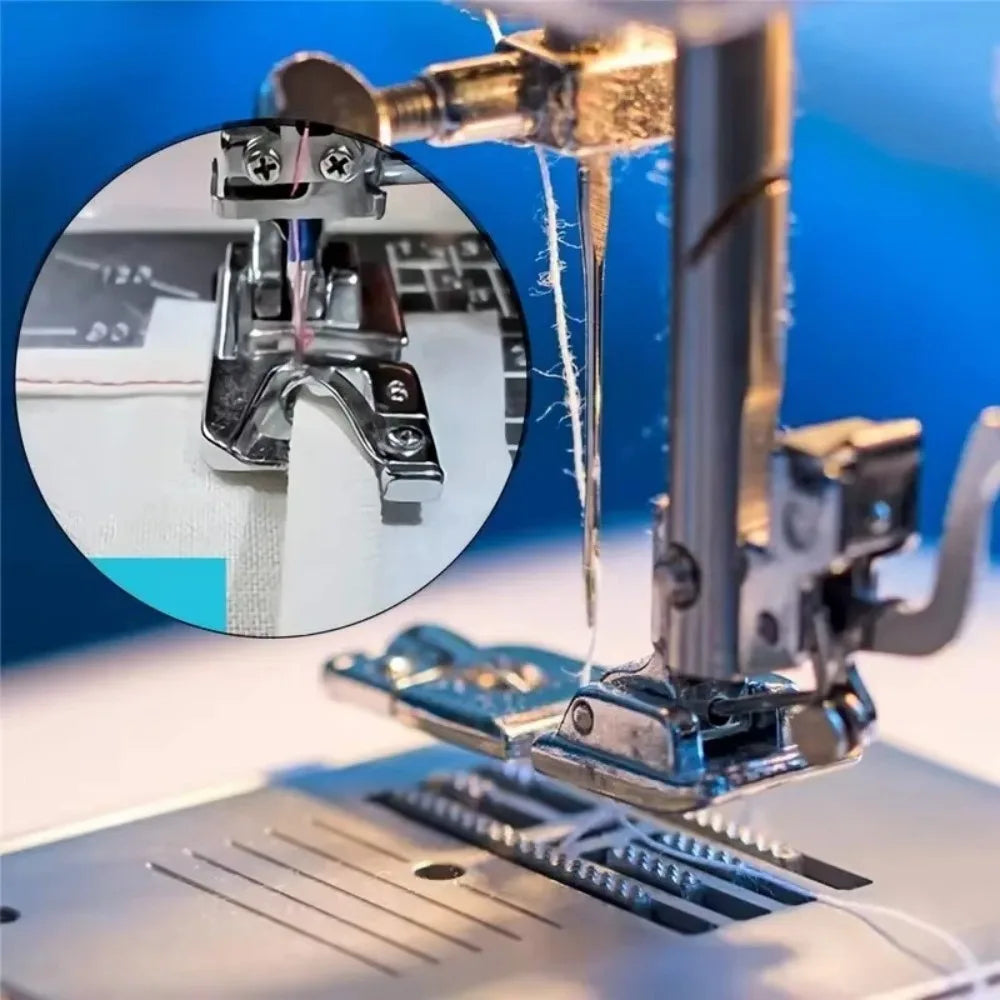 3mm 4mm 6mm Rolled Hem Presser Foot Set – Stainless Steel Presser Foot Set Nixie