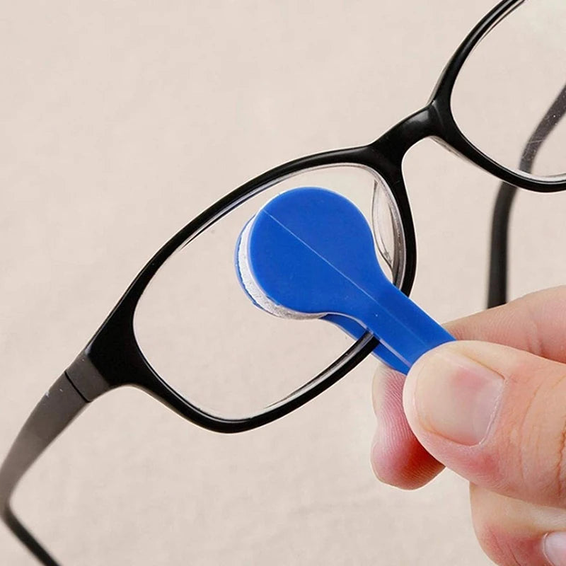 Mini Portable Eyeglass Cleaner Clip – Microfiber Lens Wipe Tool Lens Cleaning Clip Nixie