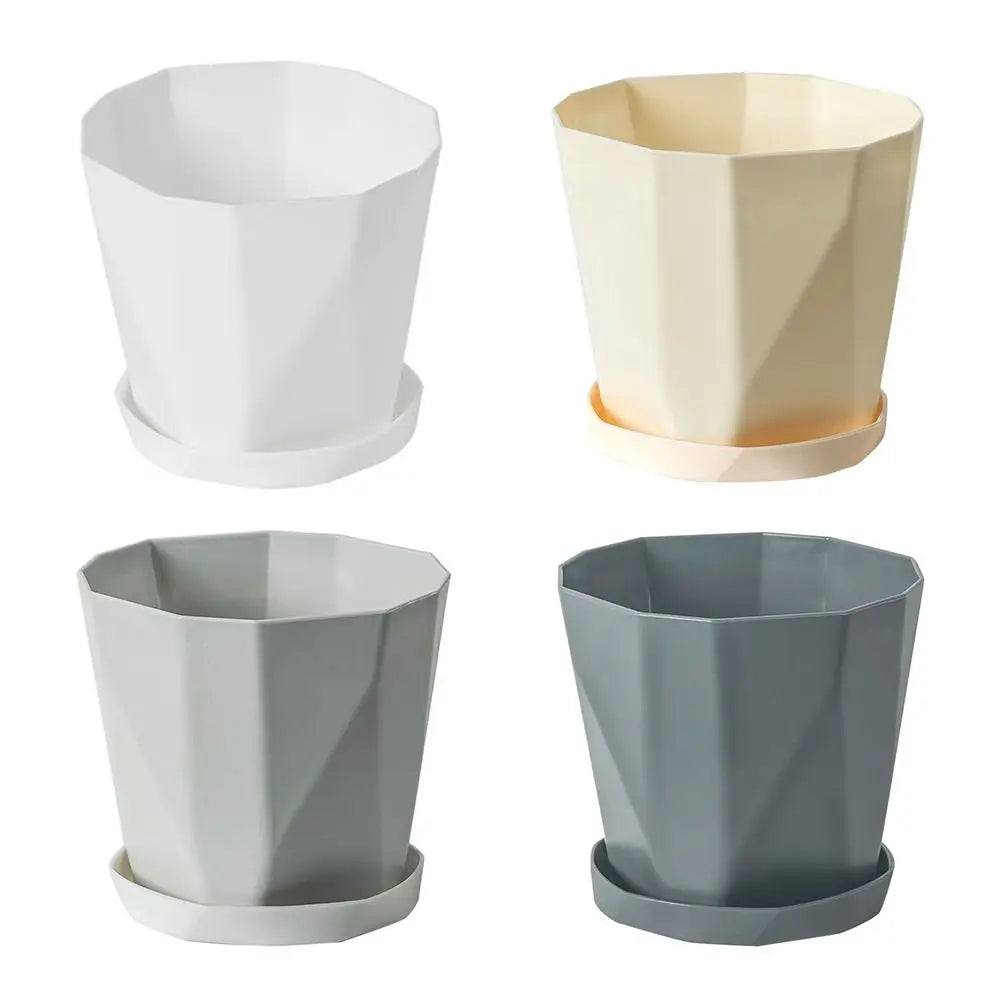 Self-Watering Planter Pot with Handle & Liner | Hydroponic