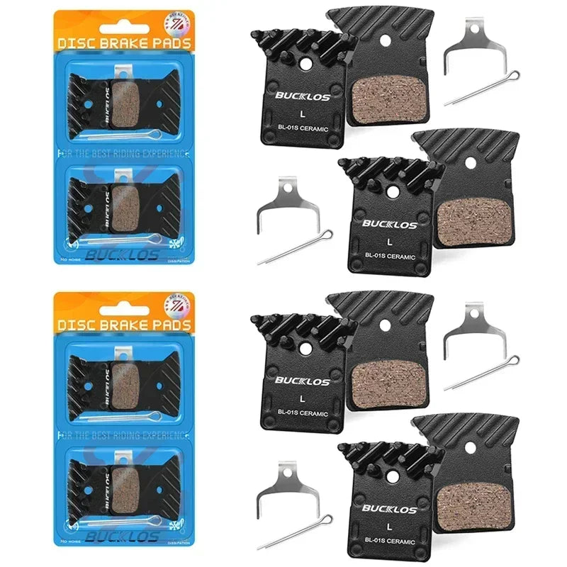 BUCKLOS Ceramic MTB Brake Pads for Shimano L05A K04S K05S Disc Brake Pads Nixie 4PC