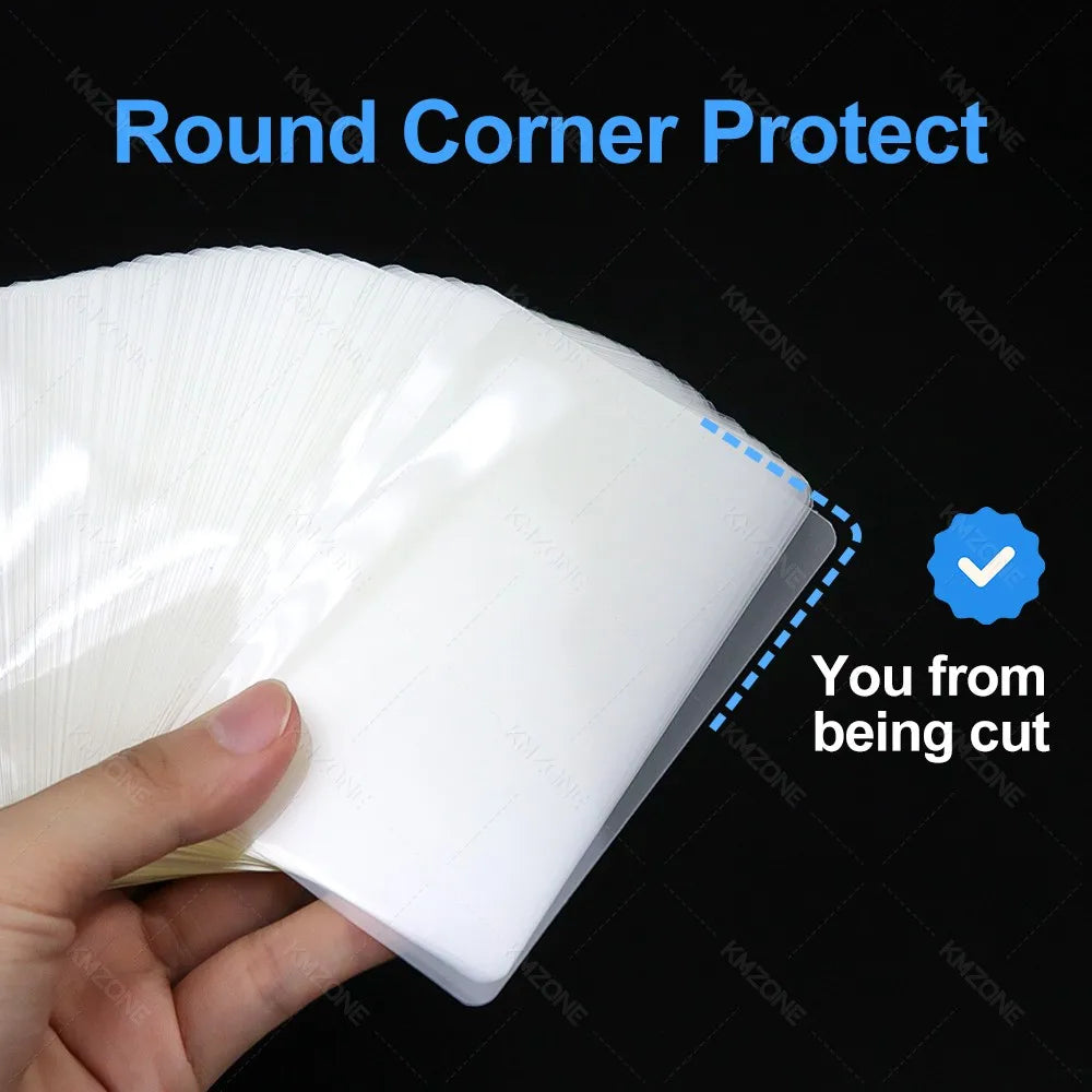 100pcs Laminating Pouches 80 Mic – 5 Sizes A4 A5 Photo Laminating Pouches Nixie