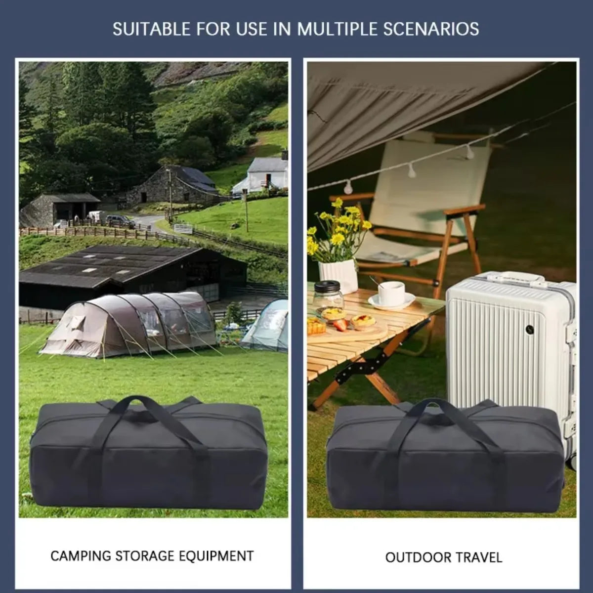 Large Oxford Cloth Storage Bag – Camping, Tools & Home Outdoor Storage Bag Nixie