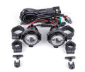 KEMITOUR 30W LED Motorcycle Fog Driving Lights IP67 E-Mark Kit Motorcycle Driving Lights Nixie Fog light with wire
