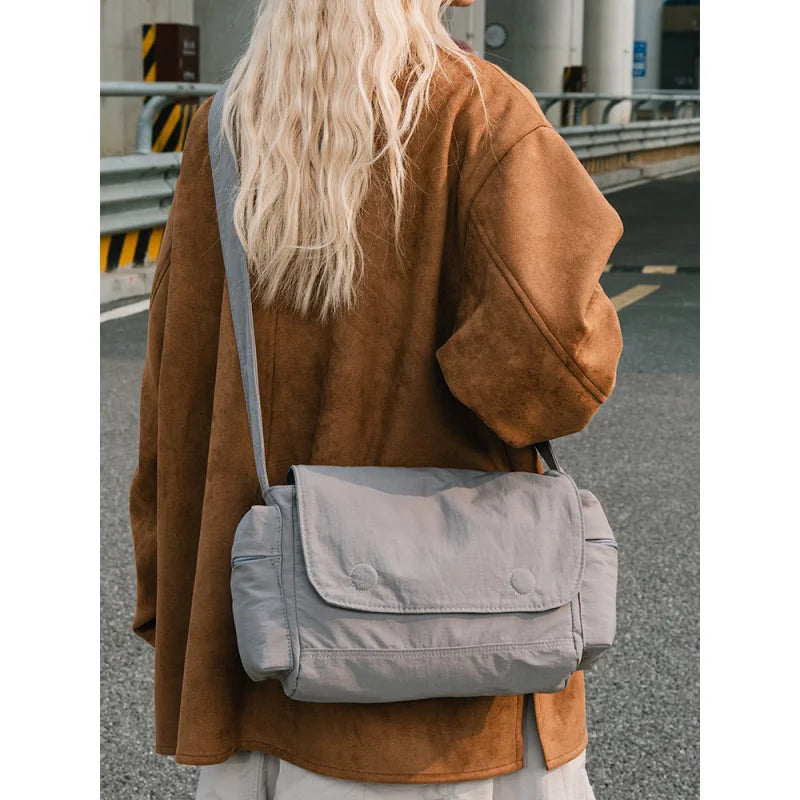 Nixie Large Canvas Shoulder Bag – Wide Strap Women's Tote