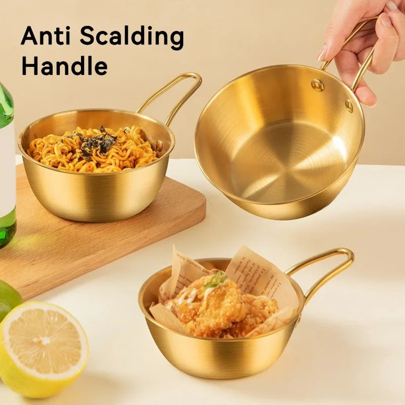 Korean Stainless Steel Rice Bowl & Sauce Dish Set | Nixie Stainless Steel Bowl Nixie