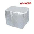 Outboard Motor Cover 15–150HP 210D Oxford UV & Dust Protection Outboard Motor Cover Nixie 60-100H Silver