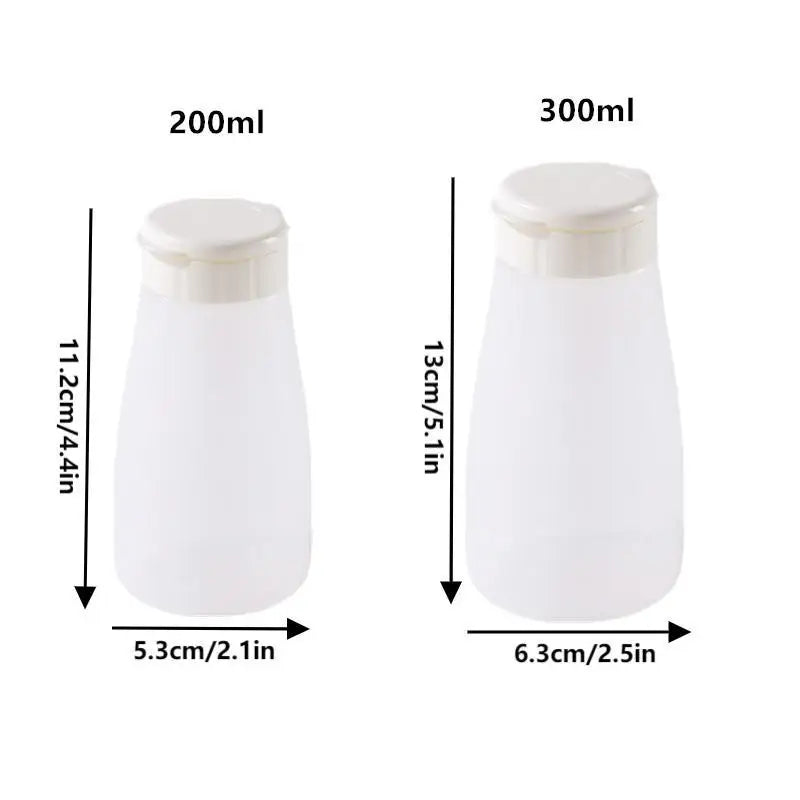 Plastic Spice Seasoning Shaker Bottle with Lid – 200ml & 300ml