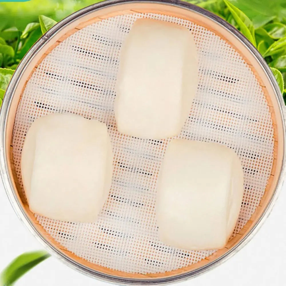 Non-Stick Silicone Steamer Mat | Reusable Dehydrator Sheet