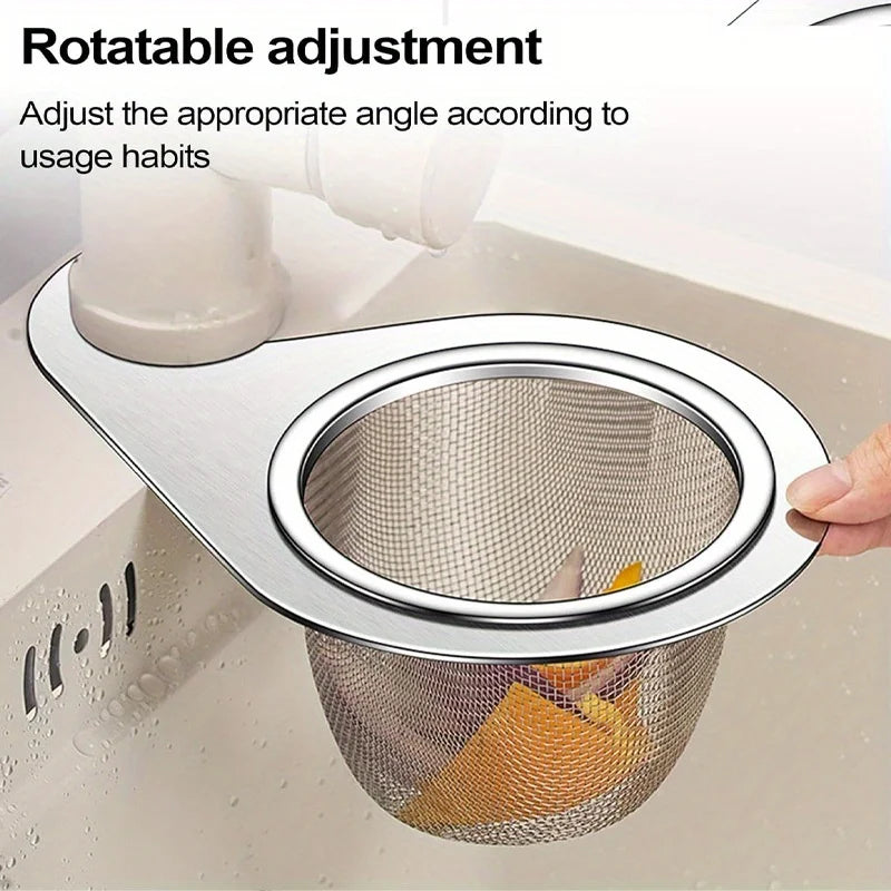 Swan Stainless Steel Sink Strainer Basket & Hanging Colander Sink Strainer Basket Nixie