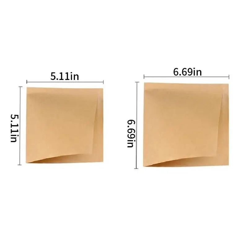 100 PCS Greaseproof Paper Bags | Oil-Proof Food Packaging Food Packaging Bags Nixie