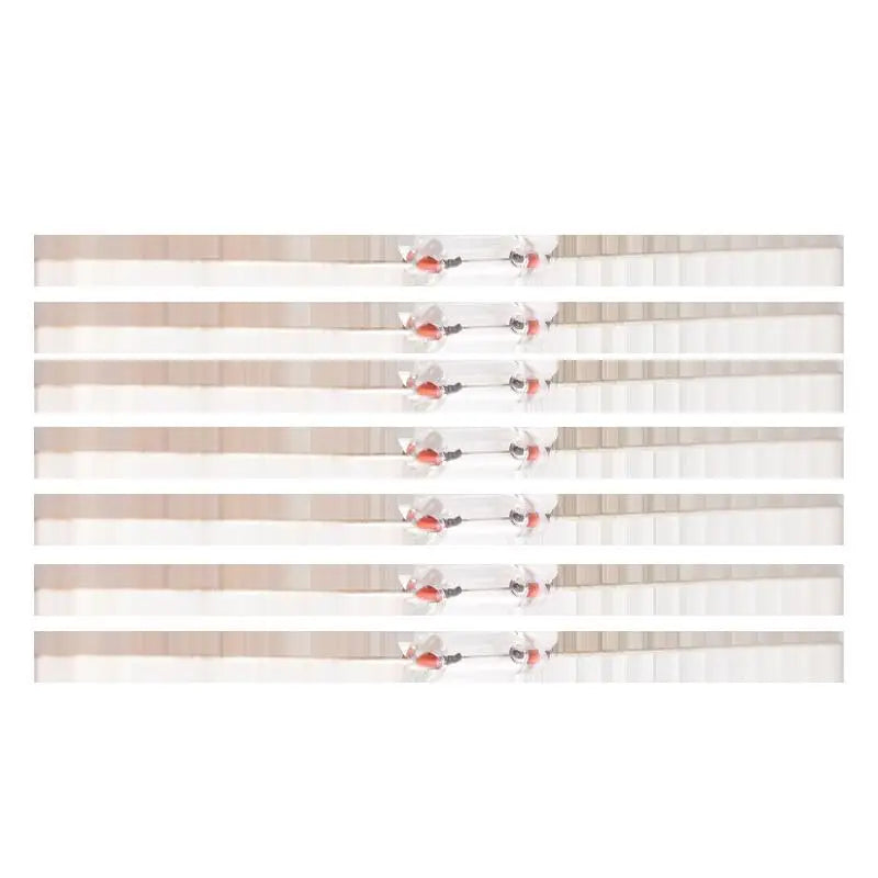 200PCS 3x10mm Axial Fast Glass Fuses 0.5A 1A 2A 3A 5A with Lead Wire Glass Fuse Assortment Nixie