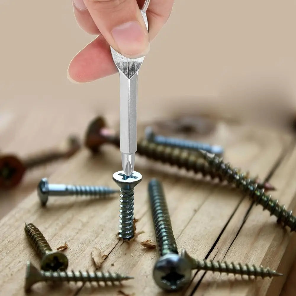 3-Piece Mini Screwdriver Keychain Set – Stainless Steel Tool