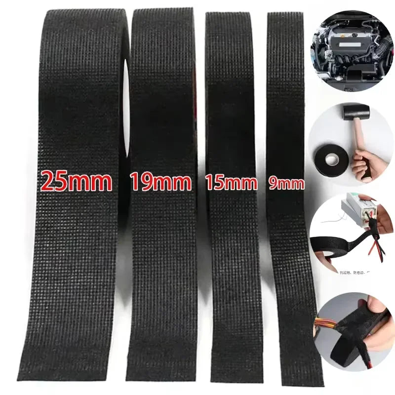 Heat-Resistant Cloth Tape for Automotive Wiring Harness | Nixie Wiring Harness Tape Nixie