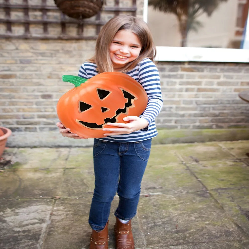 Halloween Pumpkin LED Lantern Lights – Funny Face Decor