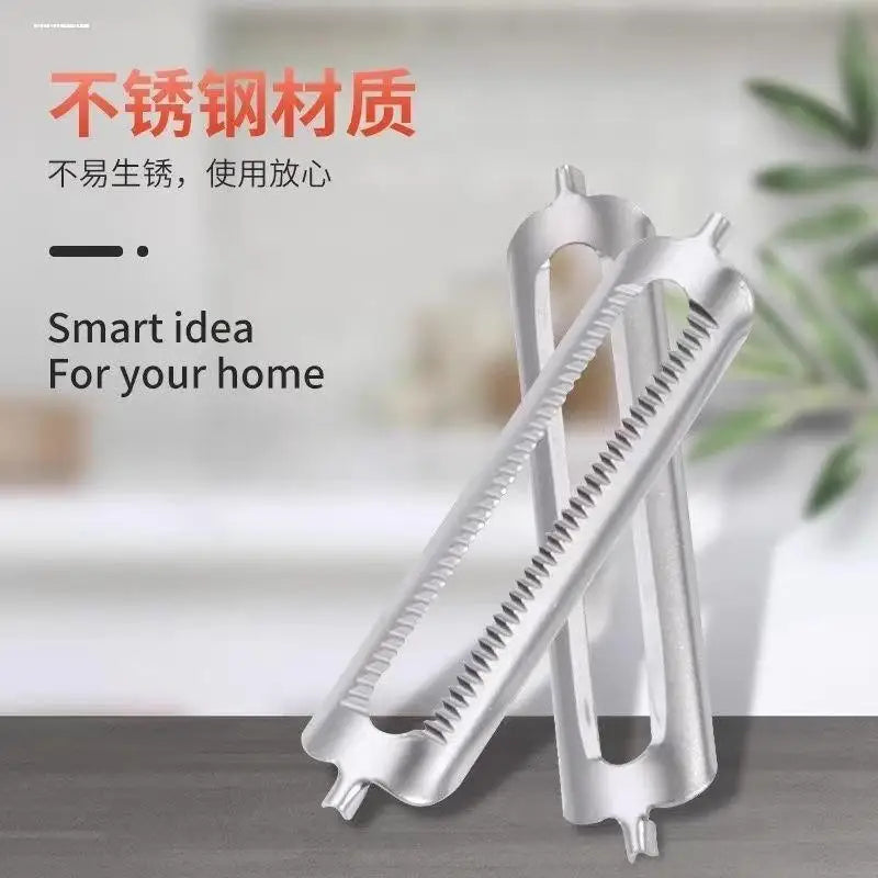 10-Pack Stainless Steel Double Peeler Blades – Kitchen Tool Peeler Blades Nixie