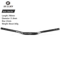 ENLEE MTB Handlebar 720mm 780mm 3D Forged Aluminum Alloy Bar MTB Handlebar Nixie BLACK-780MM