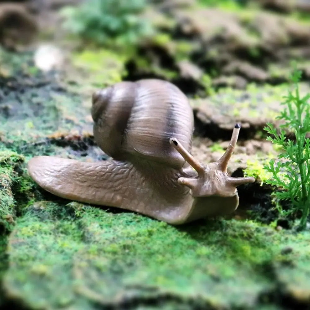 Mini Resin Snail Figurine – Fairy Garden & Desktop Décor Garden Figurine Nixie
