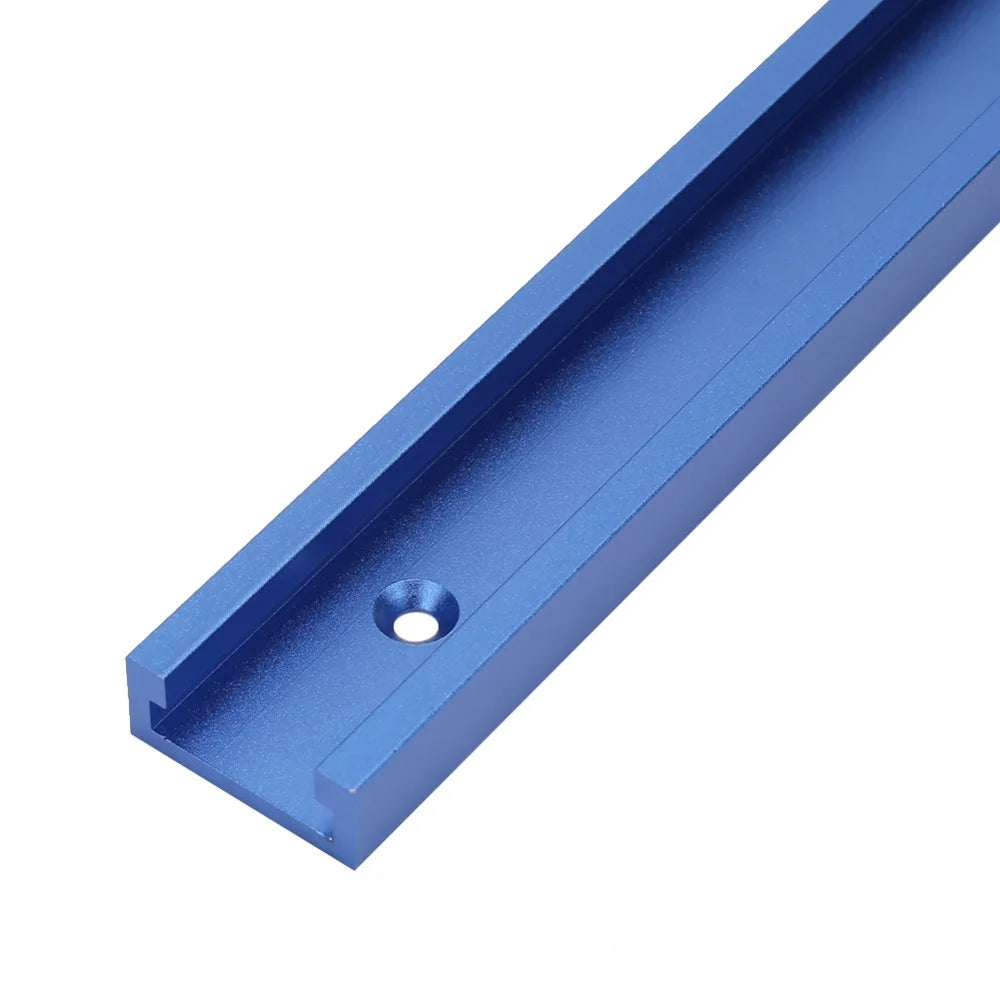 Aluminum T-Track 3/4" 400mm Anodized Blue T-Slot Woodworking