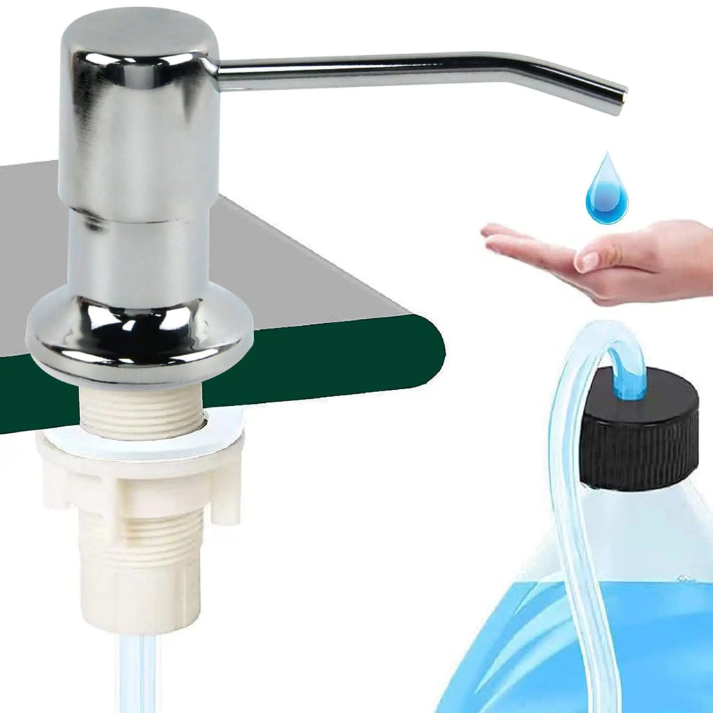 304 Stainless Steel Sink Soap Dispenser & Pump Extension Tube Soap Dispenser Nixie