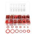 600 PCS Fiber Flat Washers Kit – 12 Sizes, Red Steel Paper Flat Washer Kit Nixie 1